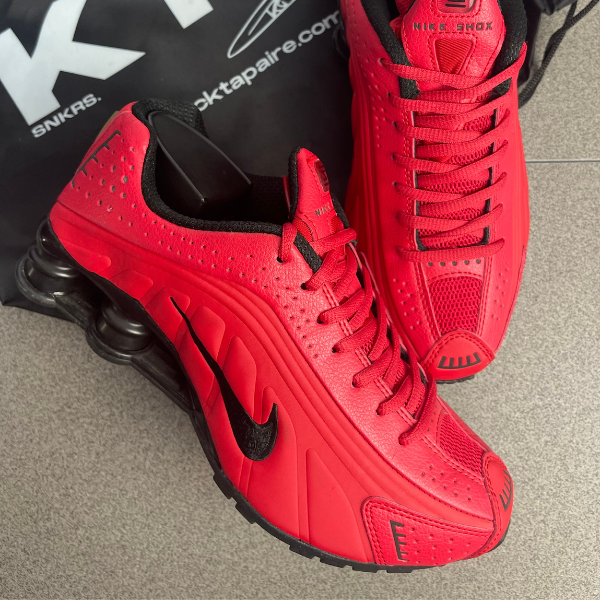 Nike Shox R4 Red KlickTaPaire