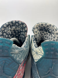 Jordan 4 Sashiko Deep Ocean