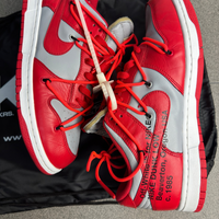 Nike Dunk Low Off-White University Red