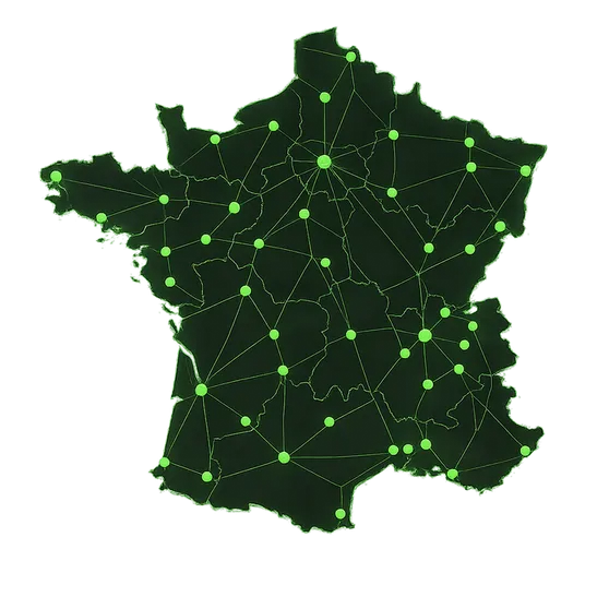 Carte France KTP