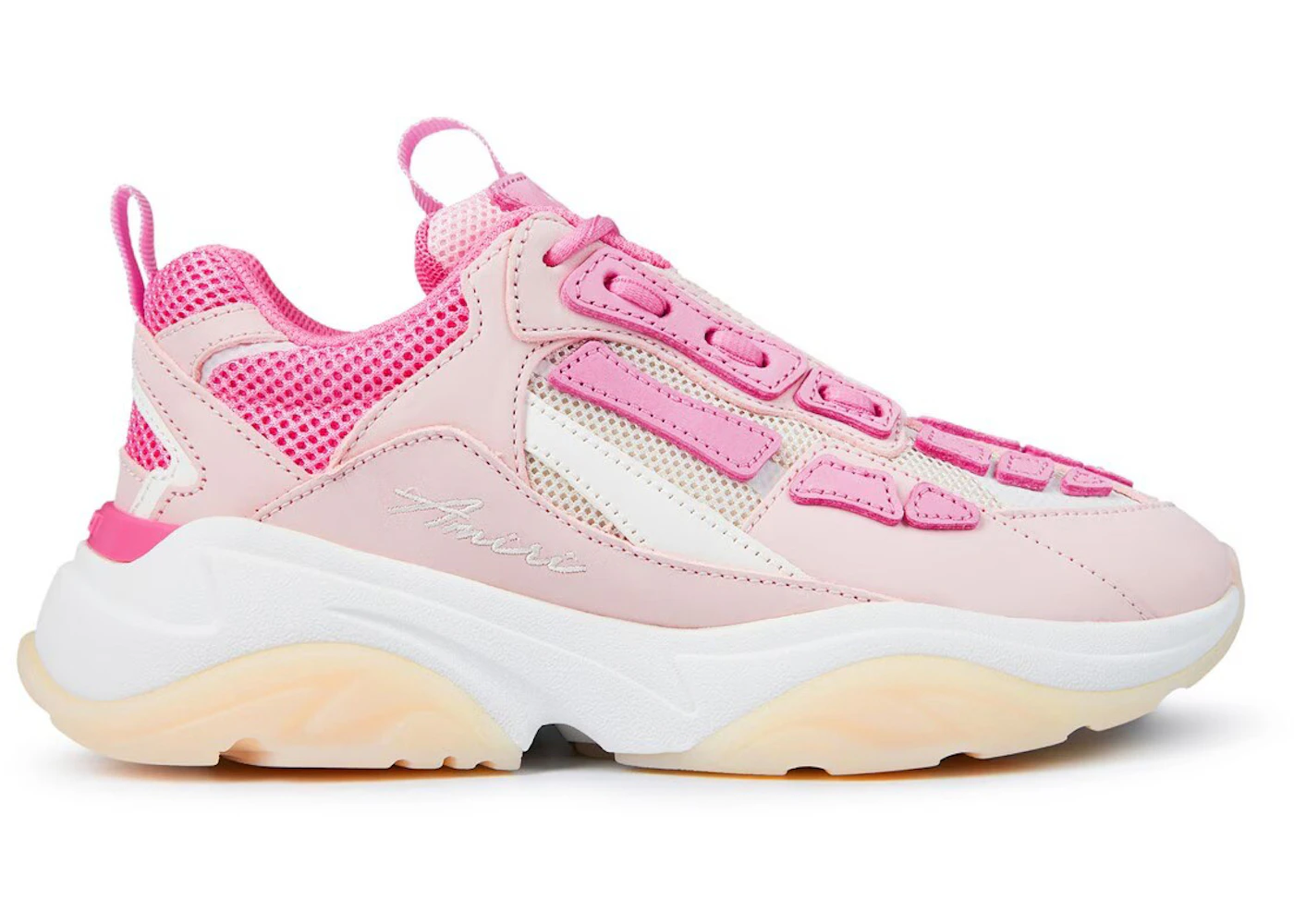 AMIRI Bone Runner Light Pink White 