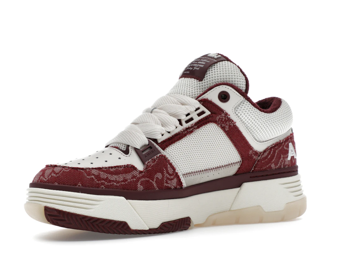 Vue 16 de AMIRI MA-1 Bandana Denim Burgundy
