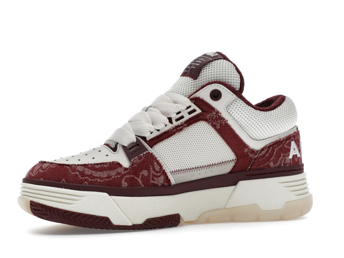 Vue 17 de AMIRI MA-1 Bandana Denim Burgundy