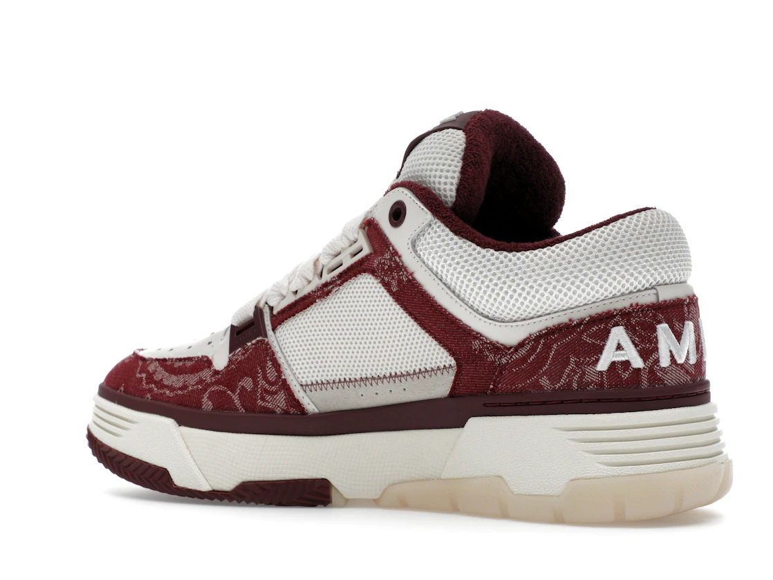 Vue 22 de AMIRI MA-1 Bandana Denim Burgundy