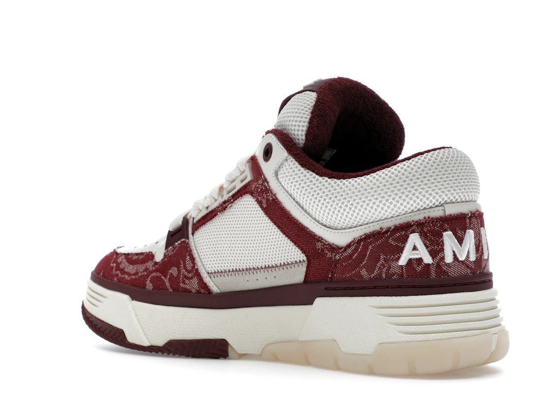 Vue 23 de AMIRI MA-1 Bandana Denim Burgundy