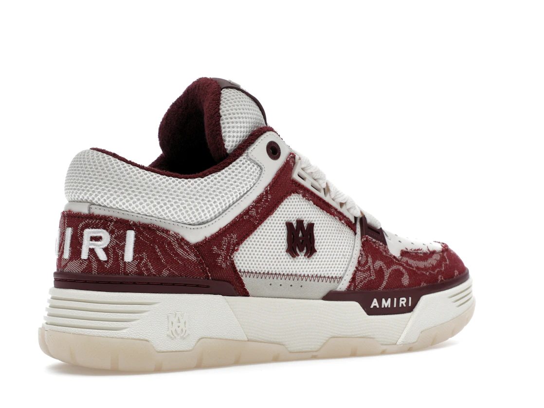 Vue 34 de AMIRI MA-1 Bandana Denim Burgundy