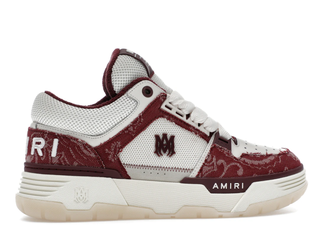 Vue 36 de AMIRI MA-1 Bandana Denim Burgundy