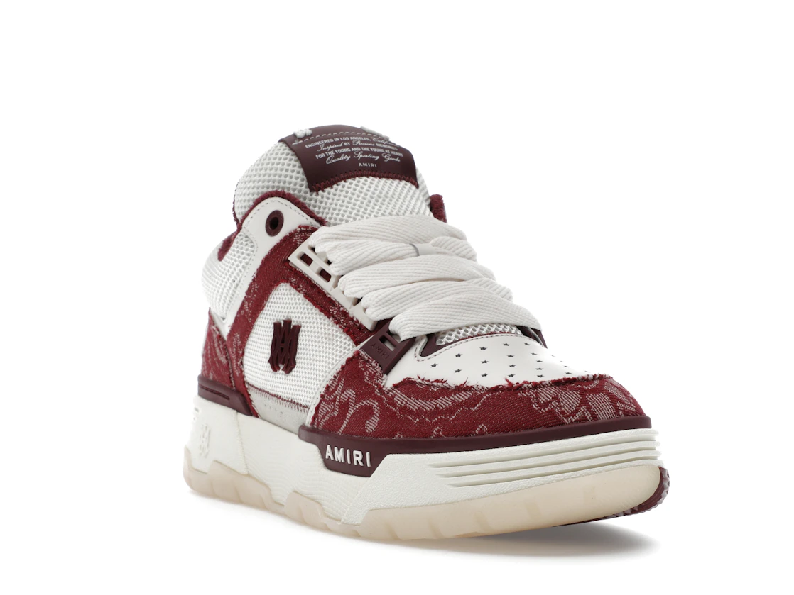 Vue 7 de AMIRI MA-1 Bandana Denim Burgundy