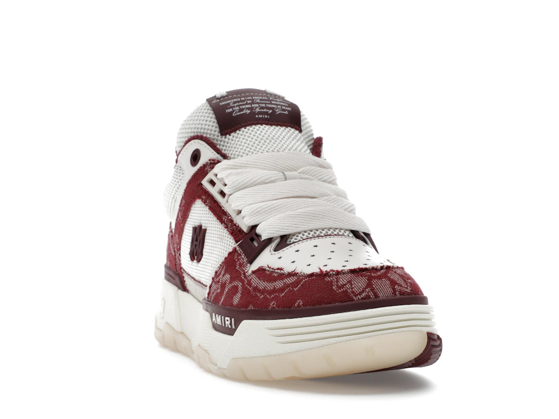 Vue 8 de AMIRI MA-1 Bandana Denim Burgundy