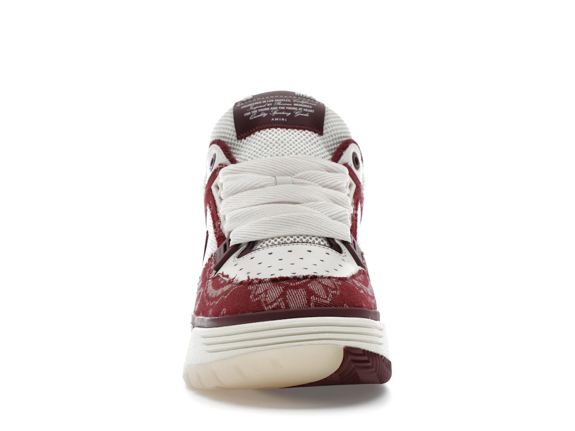 Vue 10 de AMIRI MA-1 Bandana Denim Burgundy