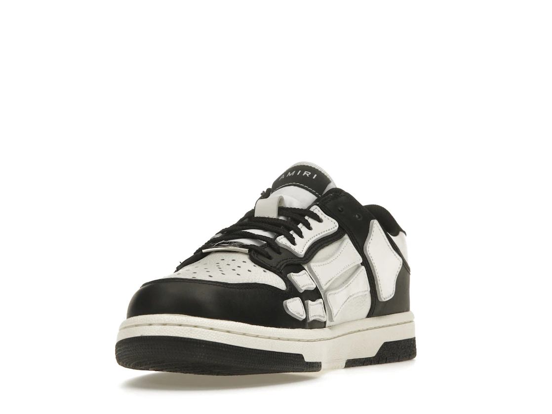 Vue 13 de AMIRI Skel Top Low Black White