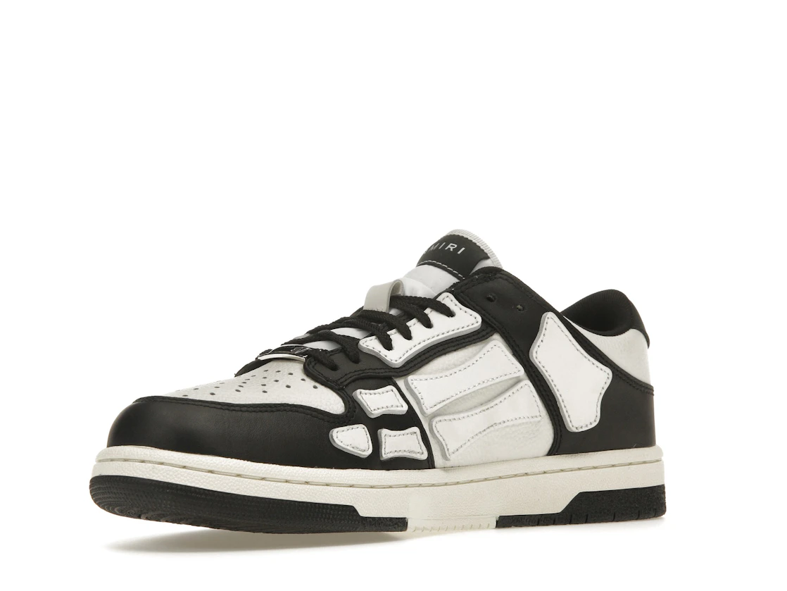 Vue 15 de AMIRI Skel Top Low Black White