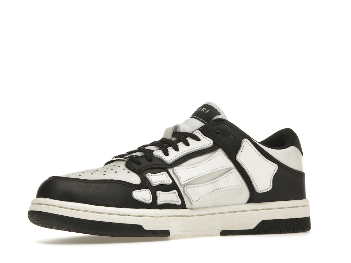 Vue 16 de AMIRI Skel Top Low Black White
