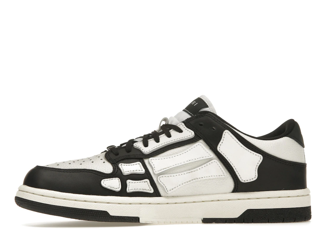 Vue 18 de AMIRI Skel Top Low Black White