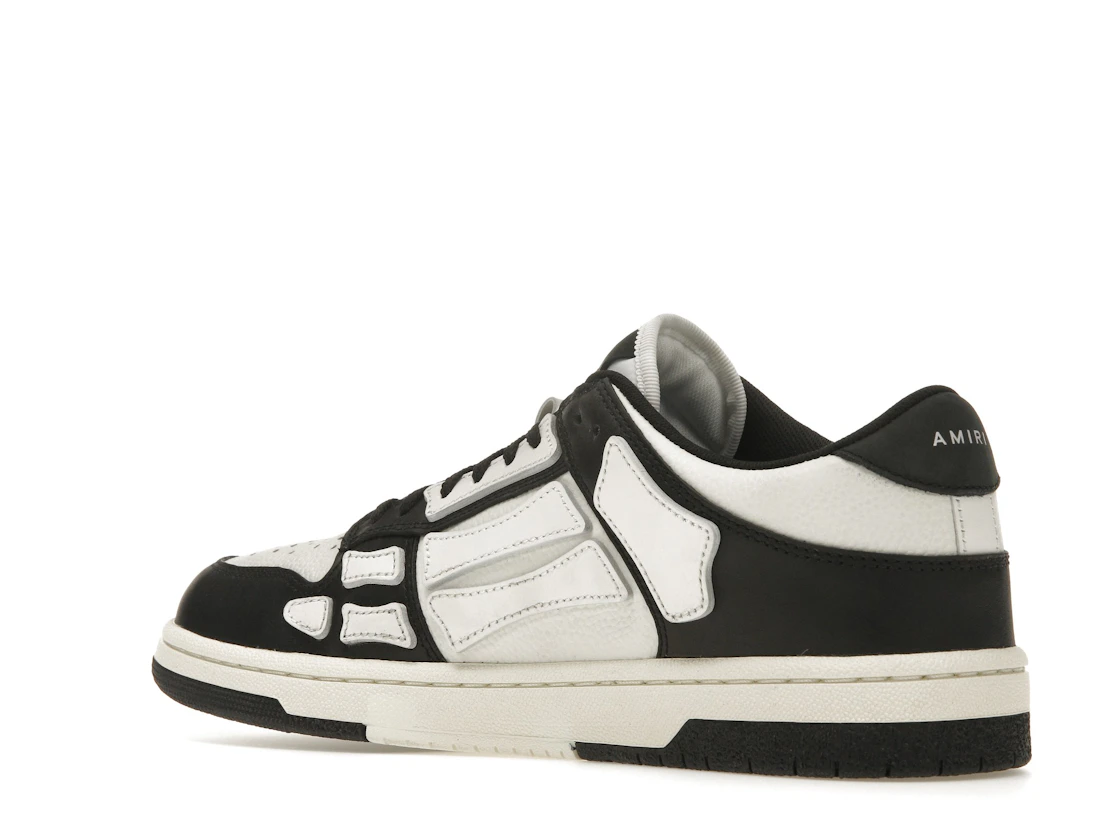 Vue 23 de AMIRI Skel Top Low Black White