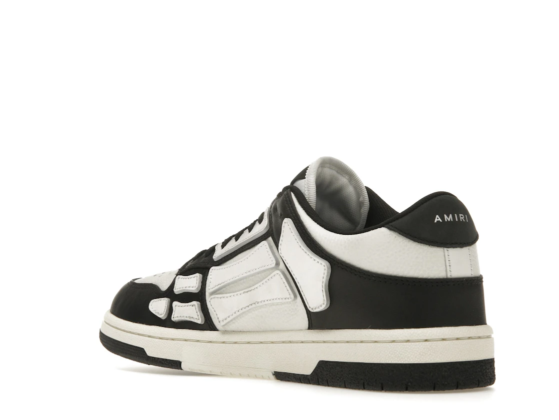 Vue 24 de AMIRI Skel Top Low Black White