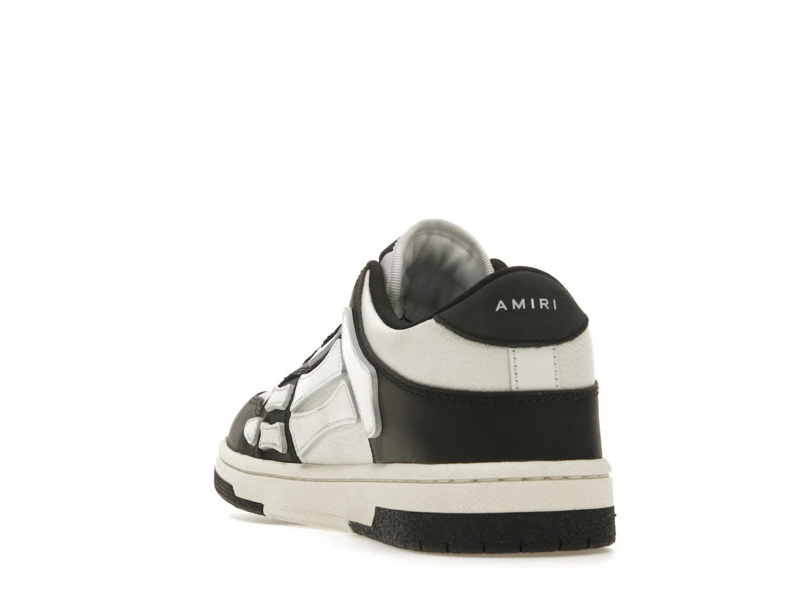 Vue 26 de AMIRI Skel Top Low Black White