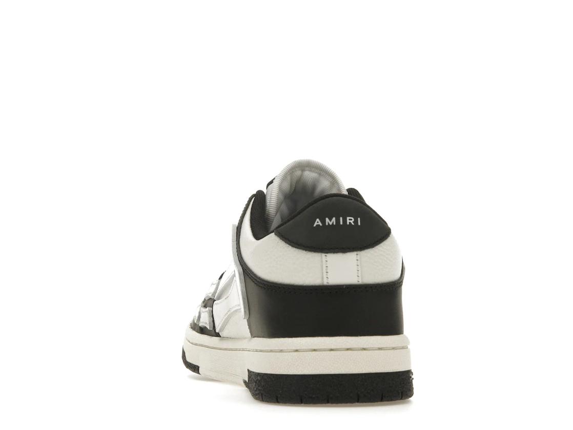 Vue 27 de AMIRI Skel Top Low Black White