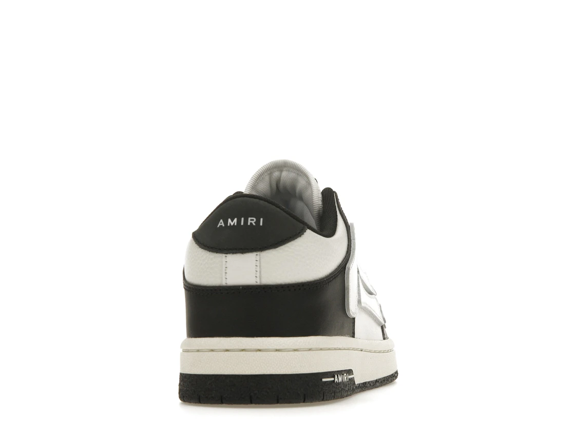 Vue 29 de AMIRI Skel Top Low Black White