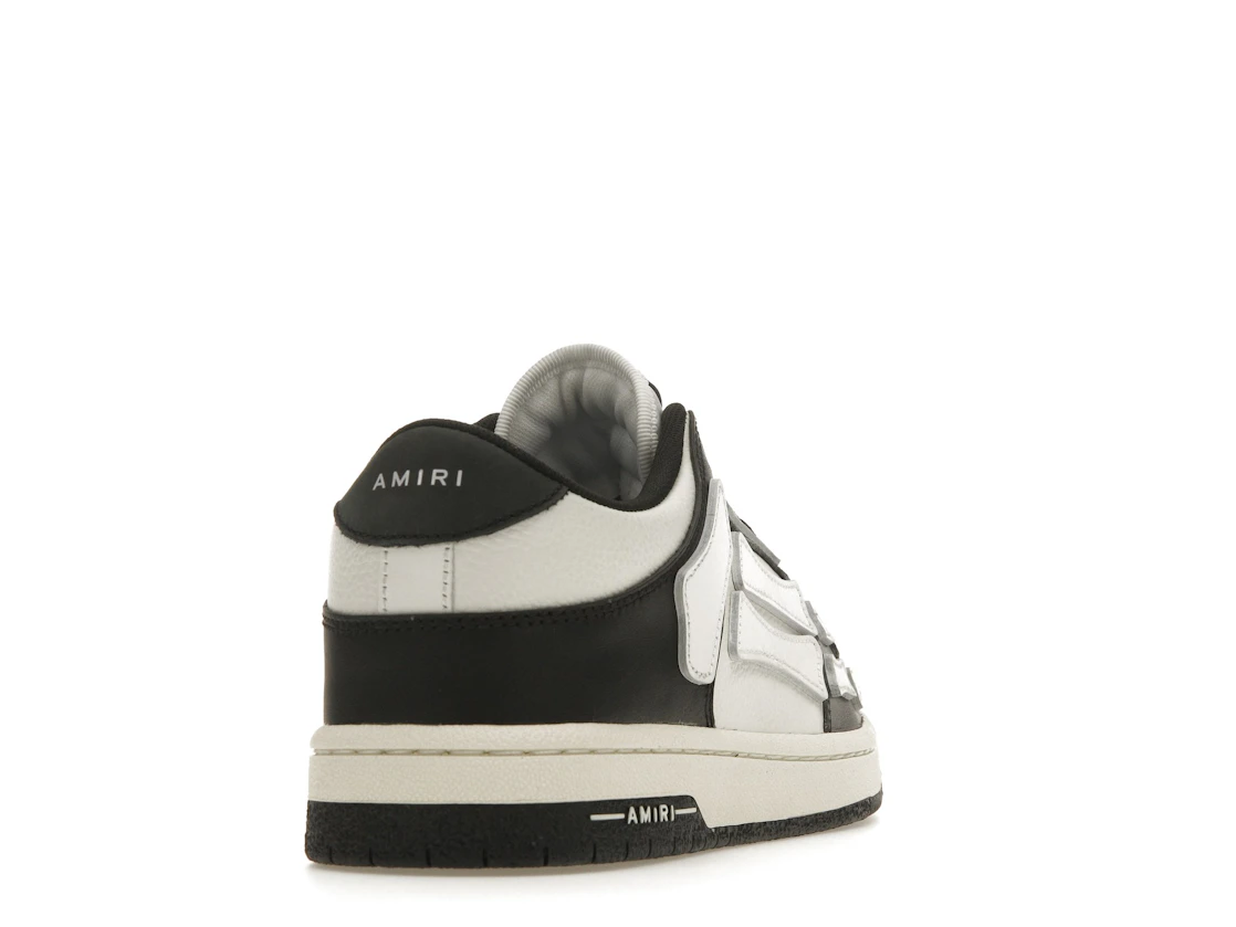 Vue 30 de AMIRI Skel Top Low Black White