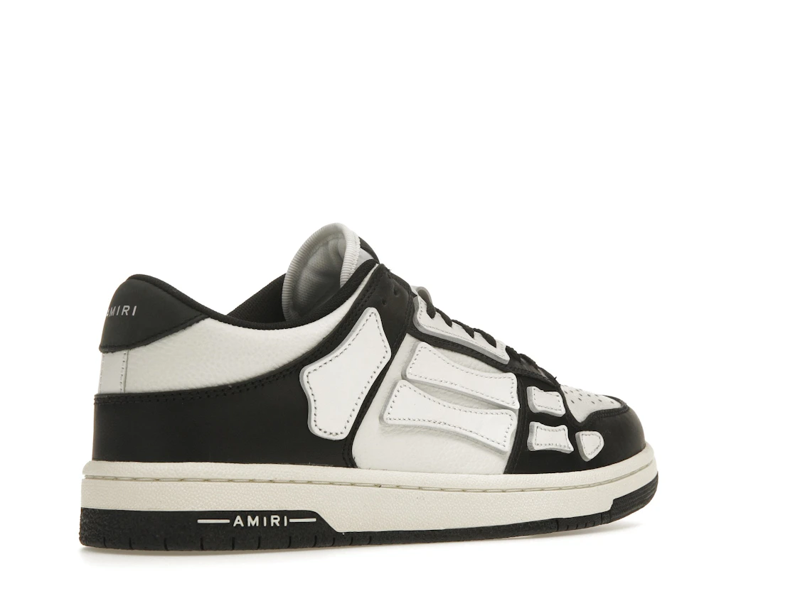 Vue 33 de AMIRI Skel Top Low Black White