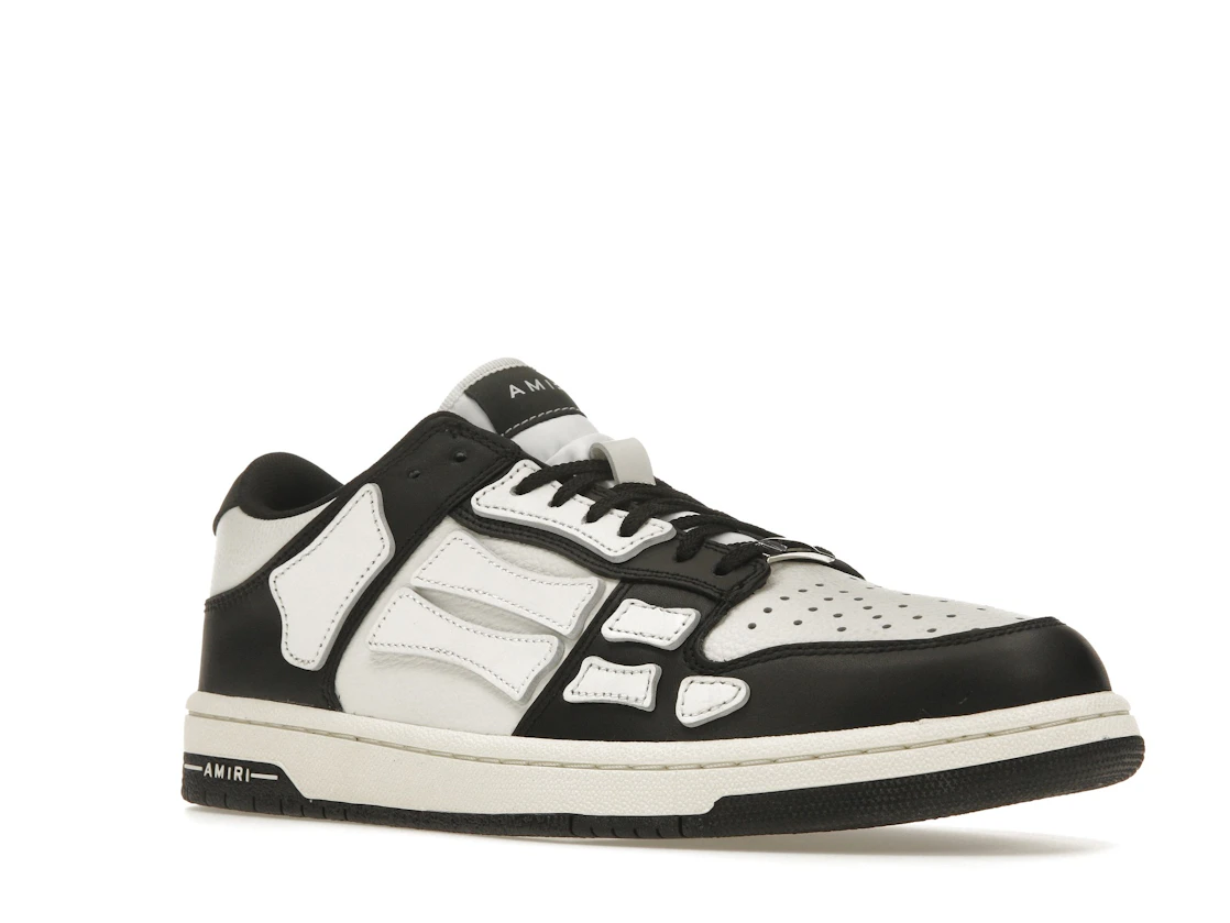 Vue 5 de AMIRI Skel Top Low Black White