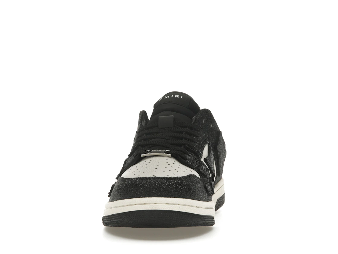 Vue 11 de AMIRI Skel Top Low Shimmer Black White