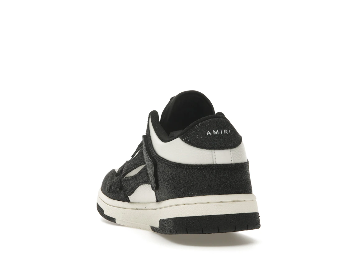 Vue 26 de AMIRI Skel Top Low Shimmer Black White