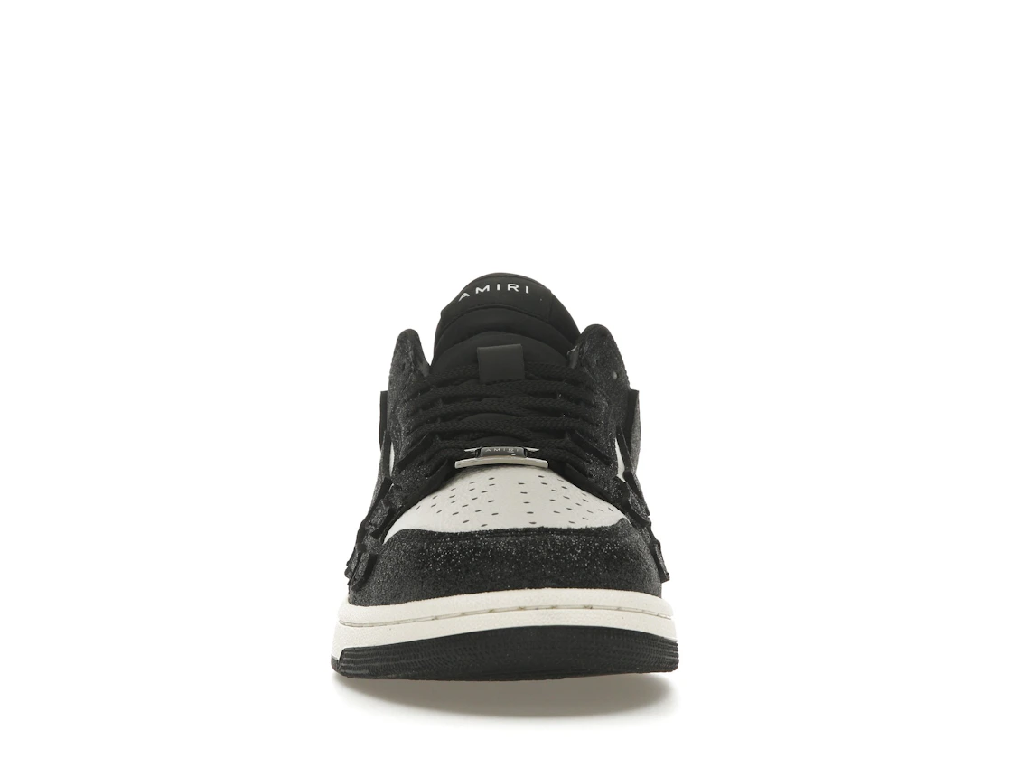 Vue 10 de AMIRI Skel Top Low Shimmer Black White