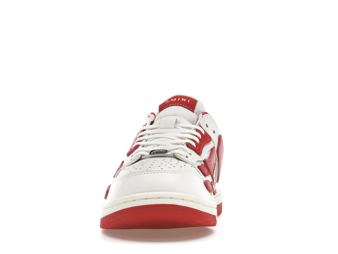 Vue 11 de AMIRI Skel Top Low White Red