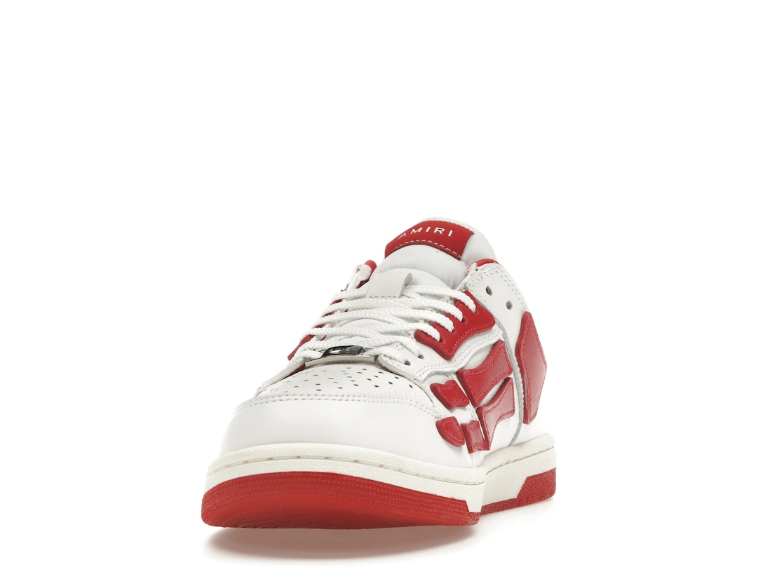 Vue 12 de AMIRI Skel Top Low White Red