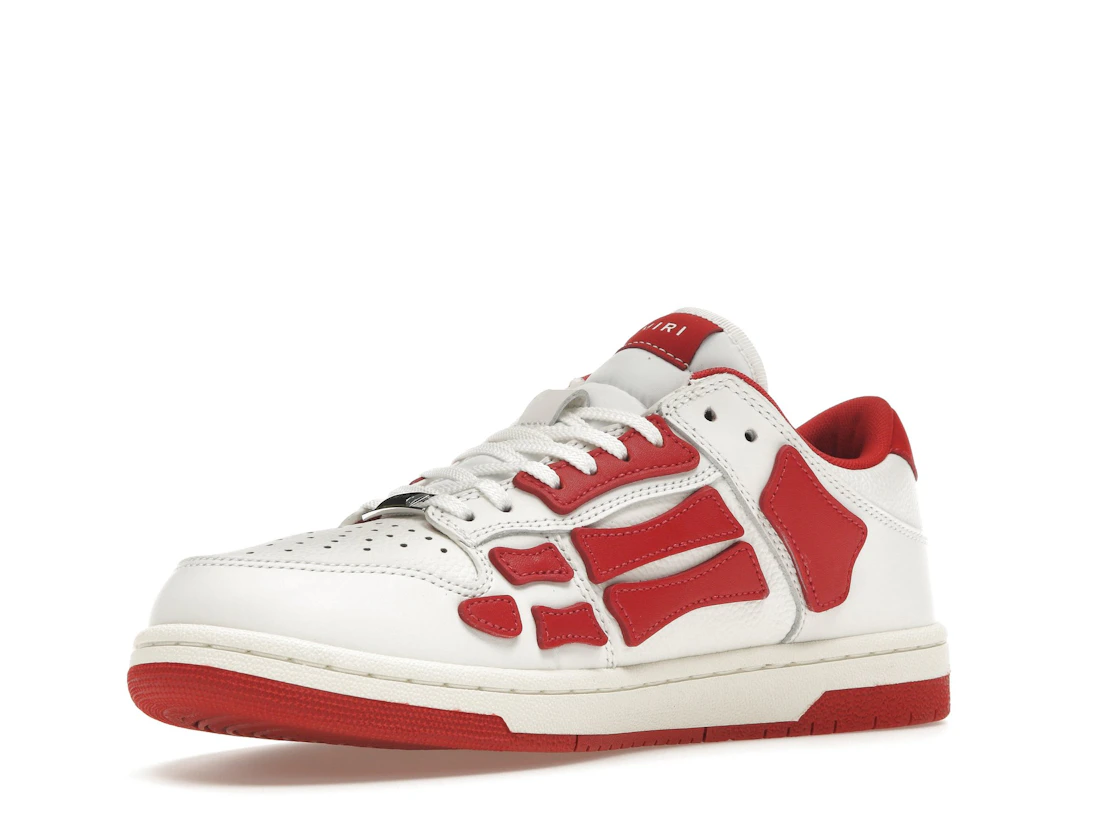 Vue 15 de AMIRI Skel Top Low White Red