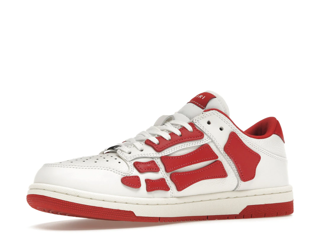 Vue 16 de AMIRI Skel Top Low White Red
