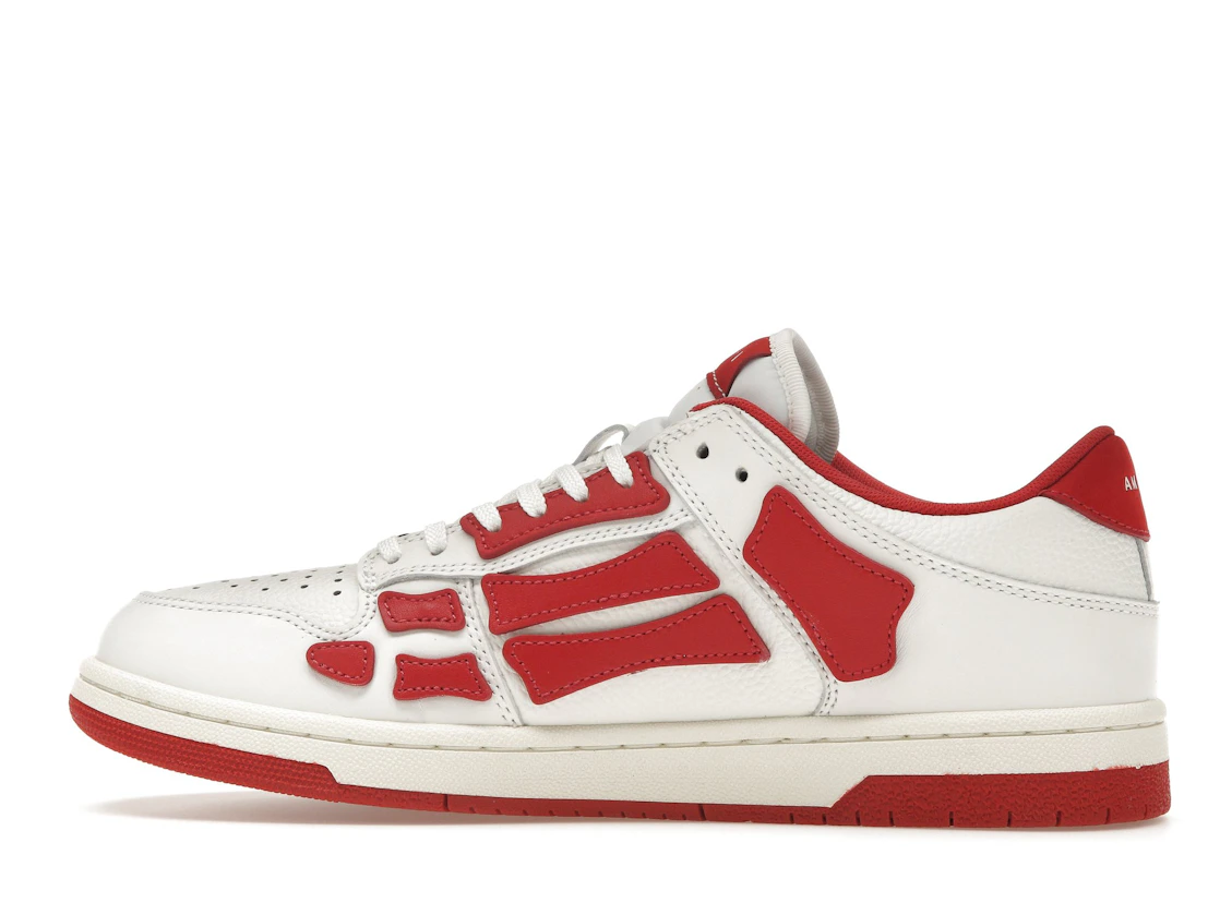 Vue 20 de AMIRI Skel Top Low White Red