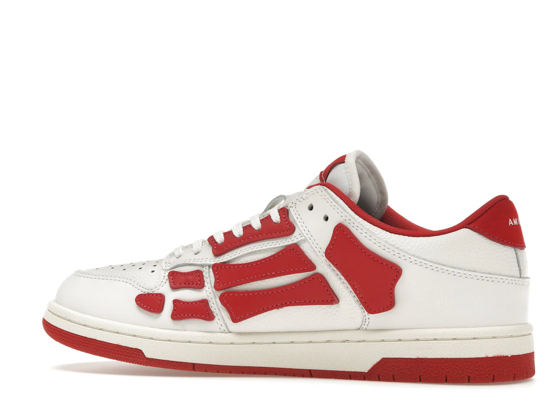 Vue 21 de AMIRI Skel Top Low White Red