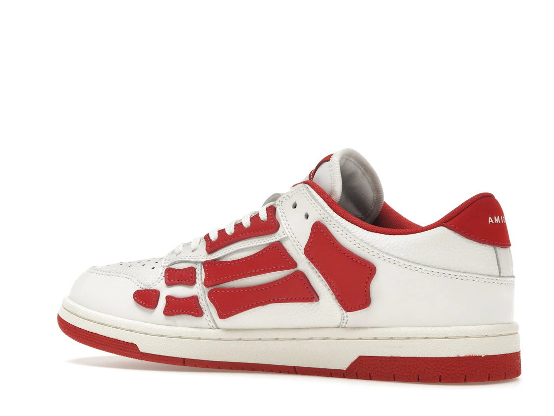 Vue 22 de AMIRI Skel Top Low White Red