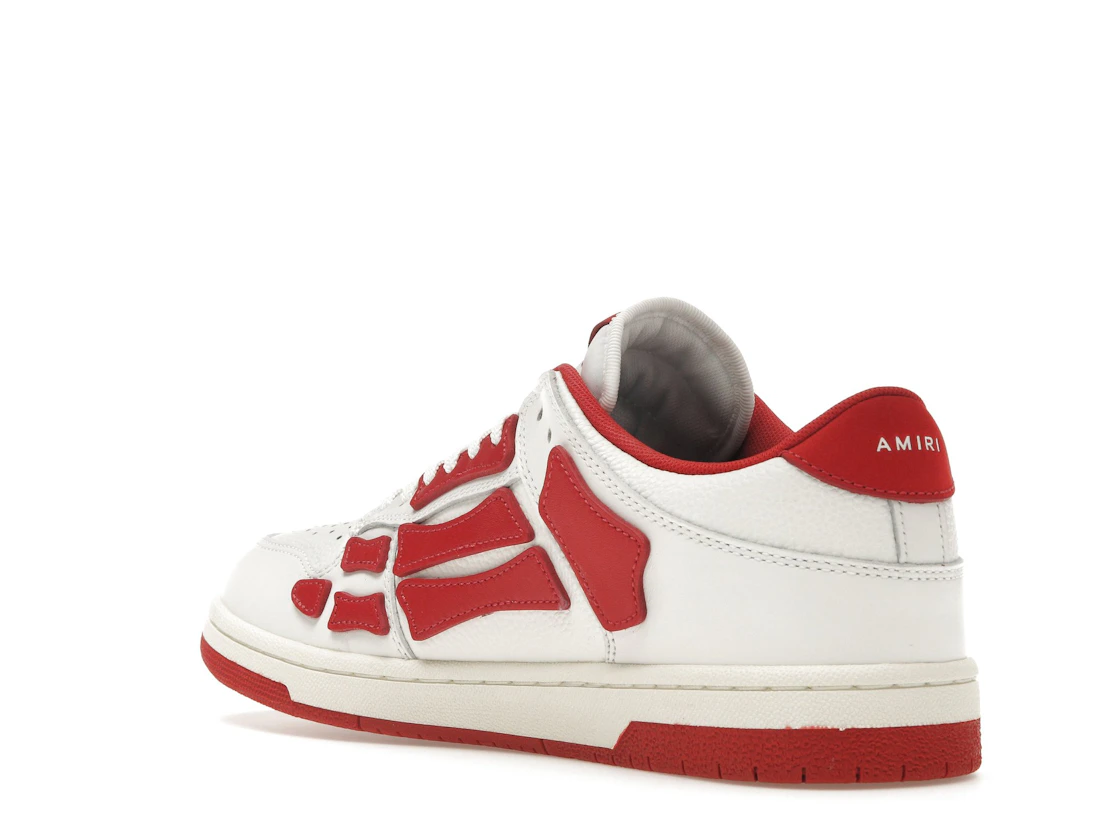 Vue 24 de AMIRI Skel Top Low White Red