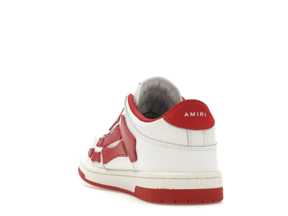 Vue 26 de AMIRI Skel Top Low White Red