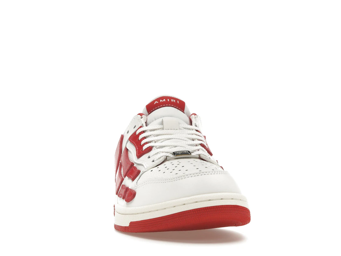 Vue 9 de AMIRI Skel Top Low White Red