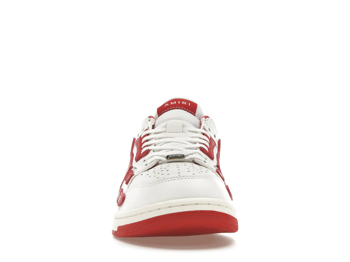 Vue 10 de AMIRI Skel Top Low White Red