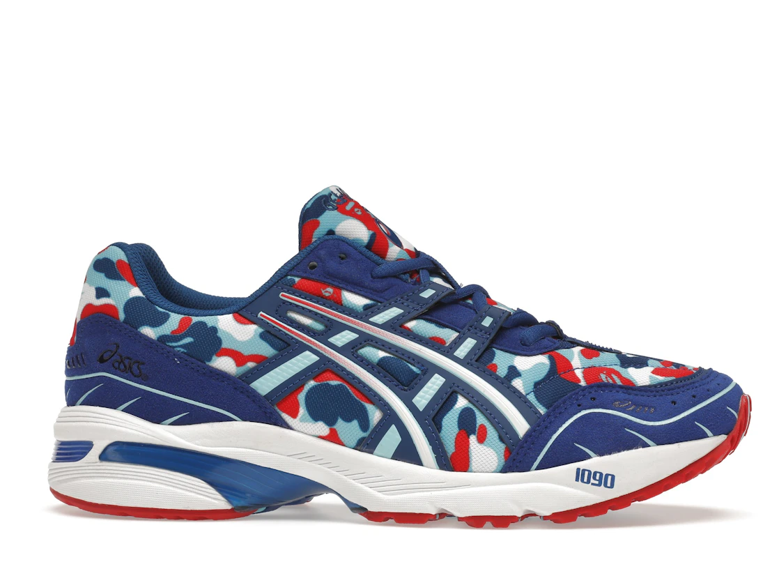 Vue 2 de ASICS Gel-1090 A Bathing Ape France Camo