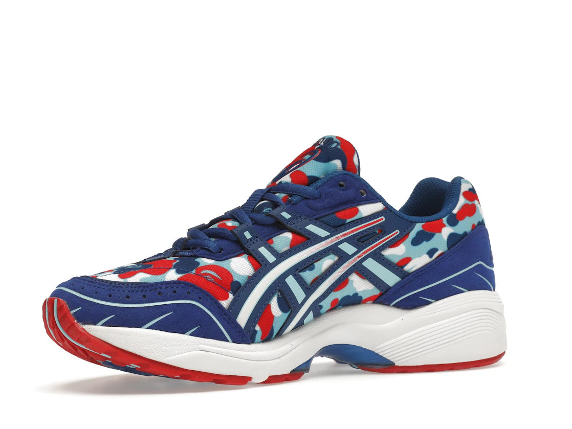 Vue 16 de ASICS Gel-1090 A Bathing Ape France Camo