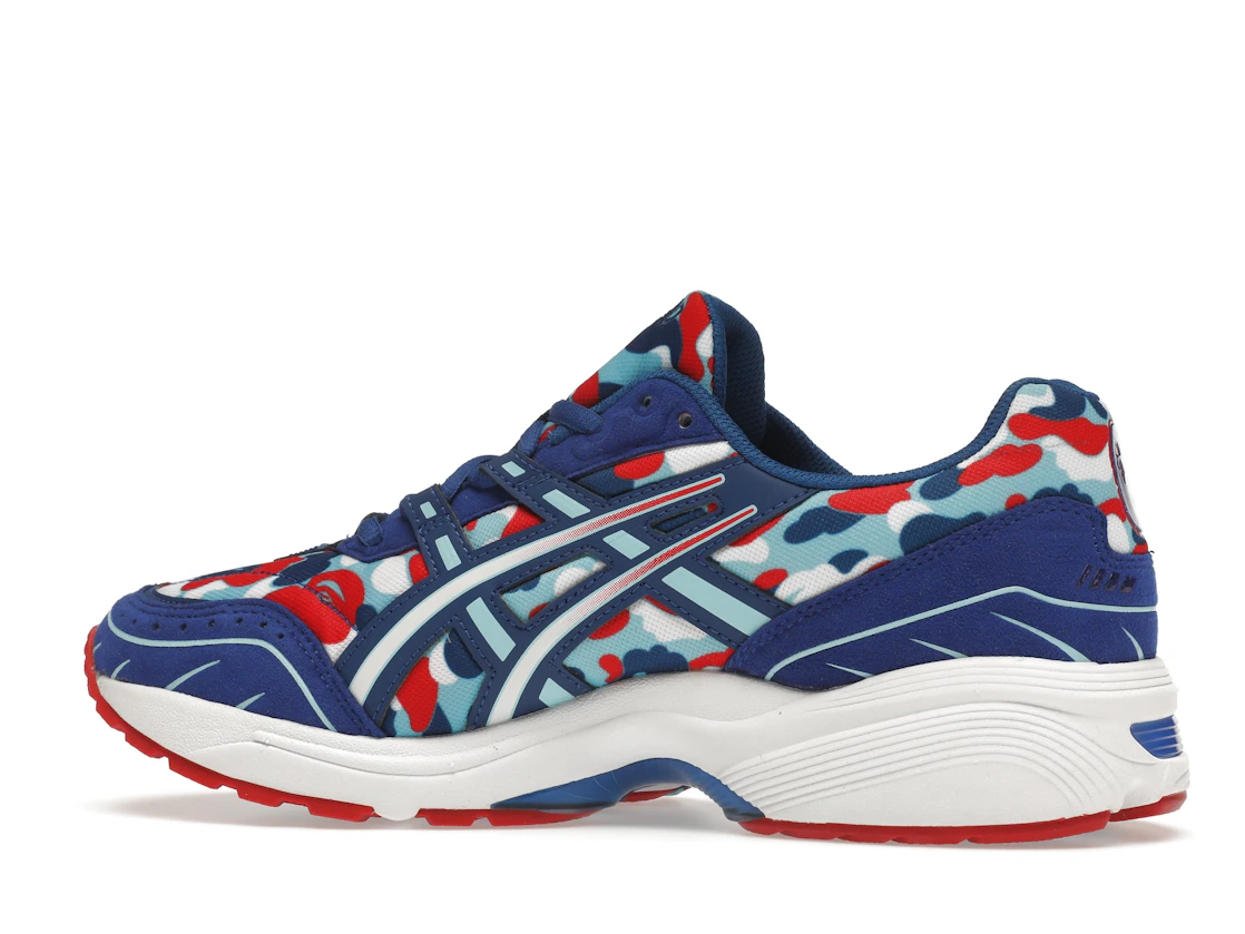 Vue 21 de ASICS Gel-1090 A Bathing Ape France Camo