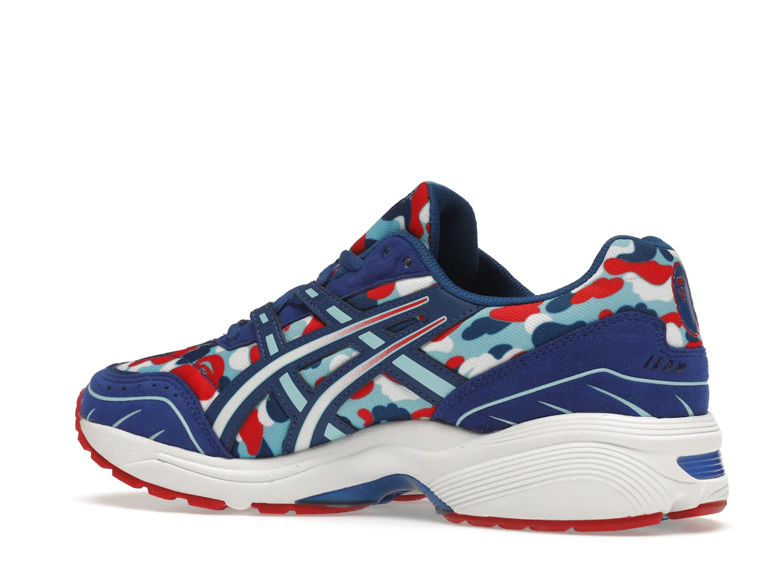 Vue 22 de ASICS Gel-1090 A Bathing Ape France Camo