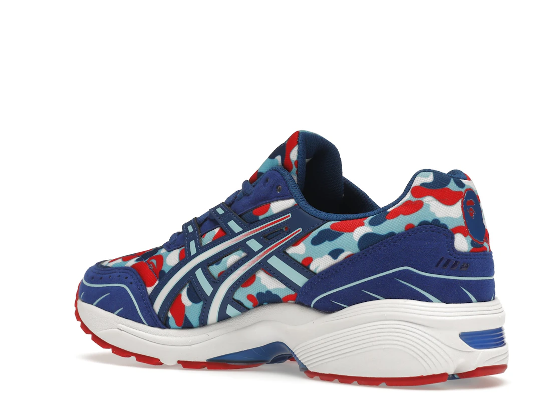 Vue 23 de ASICS Gel-1090 A Bathing Ape France Camo