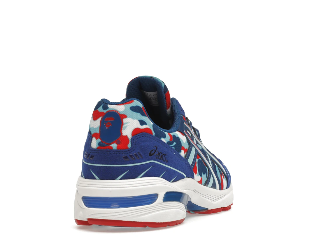 Vue 30 de ASICS Gel-1090 A Bathing Ape France Camo