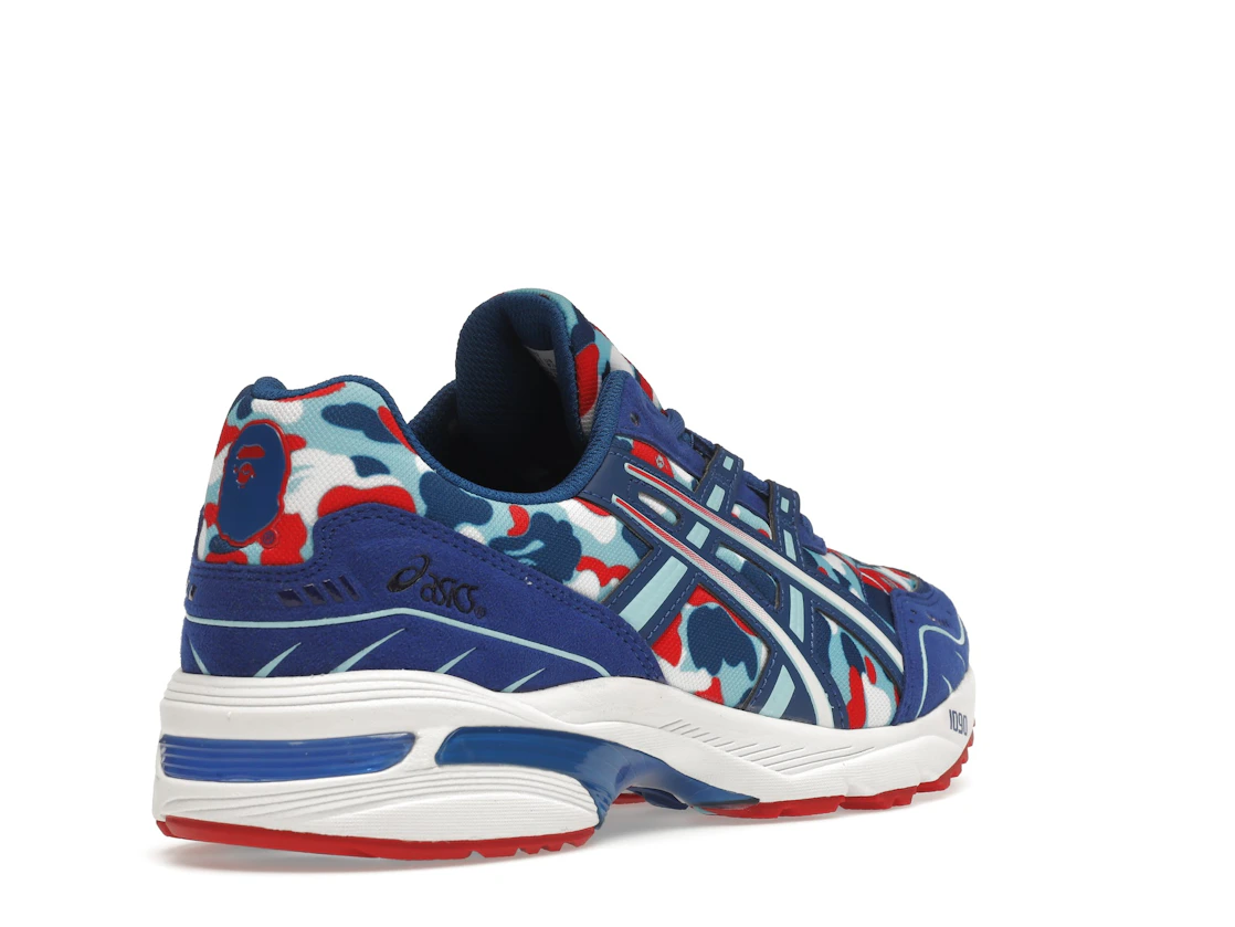 Vue 32 de ASICS Gel-1090 A Bathing Ape France Camo