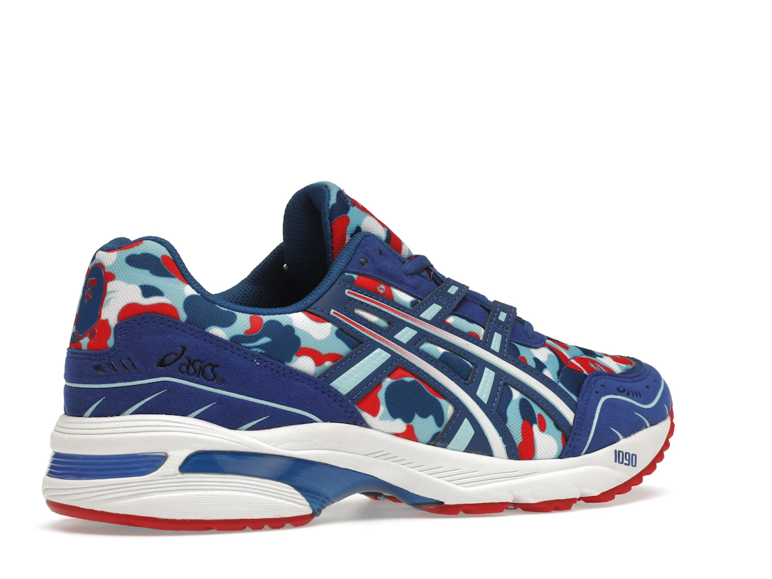 Vue 34 de ASICS Gel-1090 A Bathing Ape France Camo