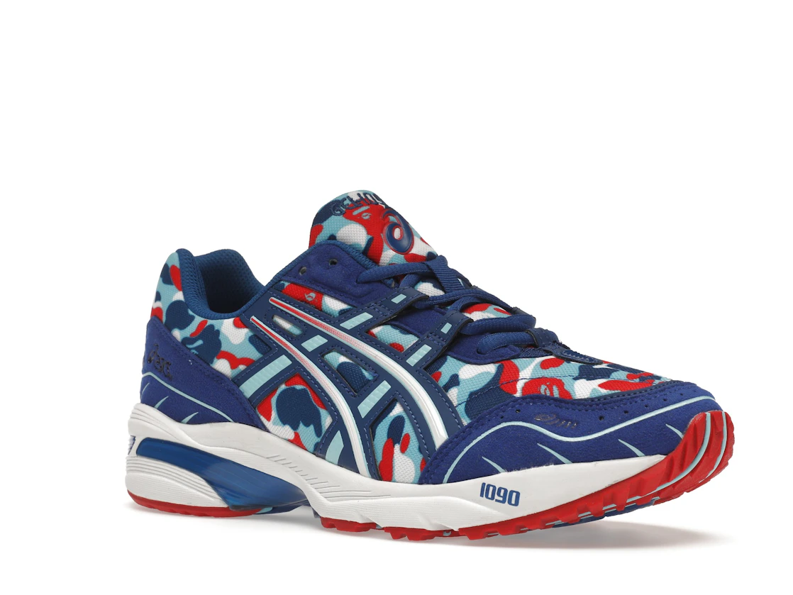 Vue 5 de ASICS Gel-1090 A Bathing Ape France Camo