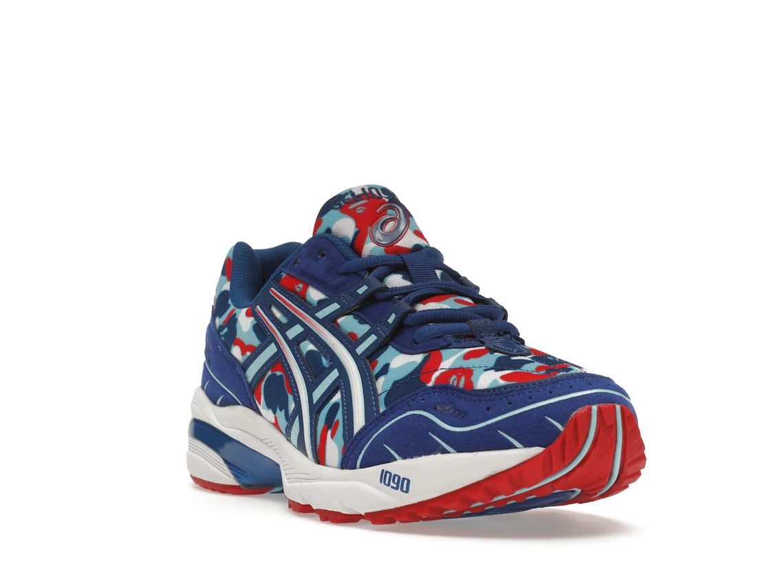 Vue 7 de ASICS Gel-1090 A Bathing Ape France Camo